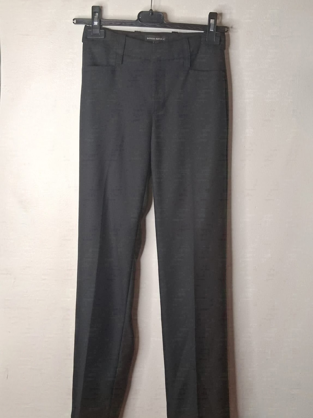 Banana Republic 100% Wool Straight Leg Dress Pants Petite 00